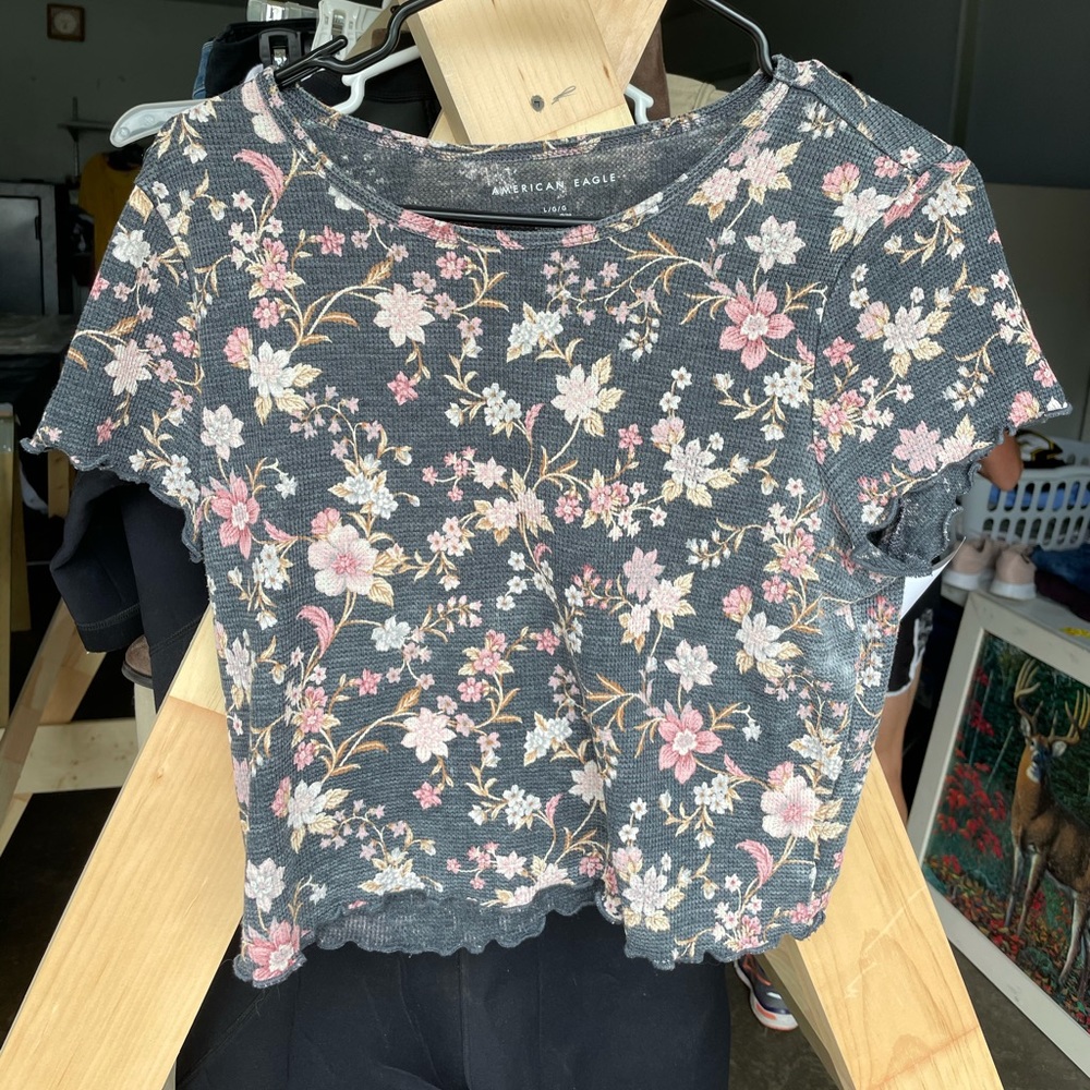 American Eagle Crop Top
